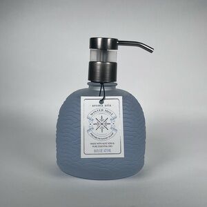 Aroma Aria Winter Mint Premium Hand Soap Glass Bottle